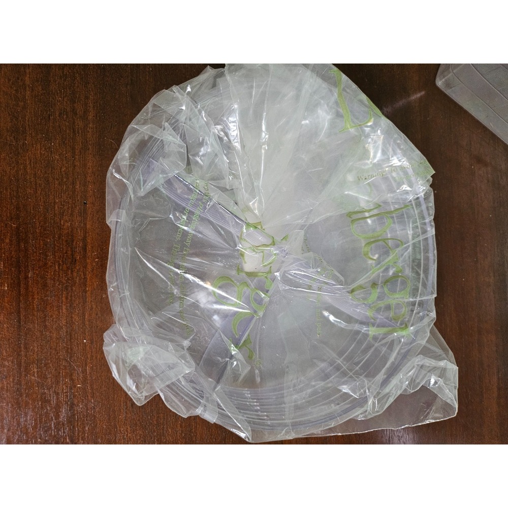 Longaberger 9" Round Keeping Basket Hard 4-Way Divided Protector